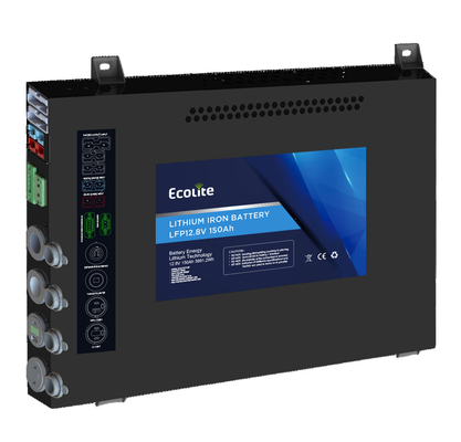 جودة  LFP 12.8V 150Ah 12 Volt Lithium Battery Pack For RV Motorhome Camper Solar Outdoor مصنع