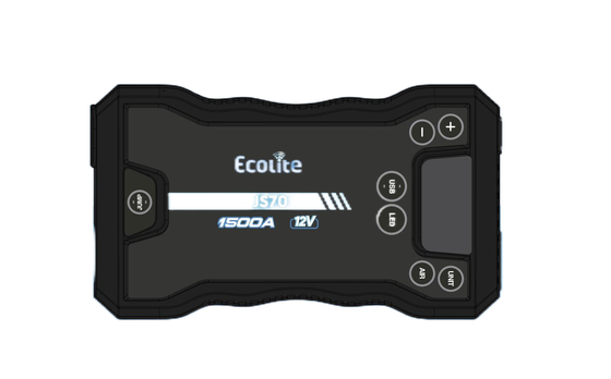 جودة  JS70 14.8V 2.5Ah Portable Lithium Jump Starter For Outdoor Adventures مصنع