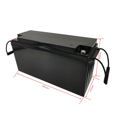 سعة شحن سريعة عالية الحياة بطارية الليثيوم PO4 25.6V 100Ah 2560Wh
