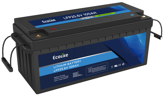 نظام الطاقة الشمسية المنزلي LifePO4 بطارية الليثيوم مع بطارية BMS 25.6V 100Ah LFP