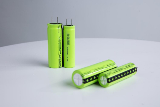 18650 ليتيم أيون LTO بطارية 2.4 فولت 1500mAh مع عمر دورة طويلة
