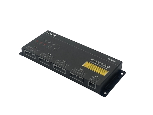 نظام إدارة بطارية Ecolite High Voltage BMS لتخزين الطاقة BMU64