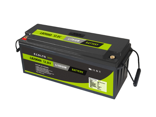 بطارية الليثيوم 12V 200Ah LiFePO4 خفيفة الوزن