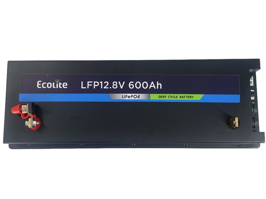 بطارية الليثيوم الحديدي الفوسفاتية عالية الكثافة 12.8V 600Ah بطارية LiFePO4