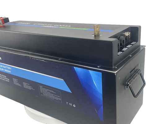 بطارية الليثيوم الحديدي الفوسفاتية عالية الكثافة 12.8V 600Ah بطارية LiFePO4