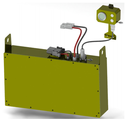 كثافة الطاقة العالية LFP 25.6V 100Ah بطارية الفوركلفت الليثيوم الحديد الفوسفات
