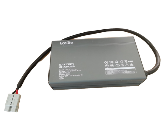 مادة جديدة مضاد للماء LFP 730W 29.2V 25A شاحن بطارية الليثيوم LiFePO4