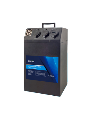بطارية ليتيوم LiFePO4 12.8V 80Ah AC DC بنك الطاقة