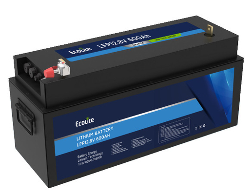 بطارية الليثيوم البحرية بطارية LiFePO4 12.8V 600Ah لمصدر الطاقة الاستعداد البحري