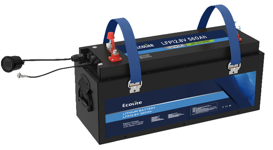 أداء دورة ممتازة 12V560Ah Lifepo4 بطارية تخزين الطاقة بطارية للقارب البحري