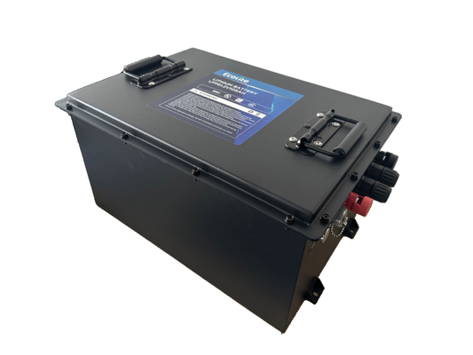 LFP48-105 بطارية الليثيوم الحديدي الفوسفات ذات الكثافة العالية 51.2V 105Ah لسيارة الغولف