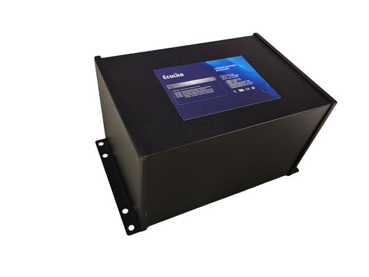 صيانة مجانية E24-40 ضوء شارع شمسي حزمة بطارية LiFePo4 25.6 فولت 42 أمبير في الساعة مع نظام إدارة البطارية