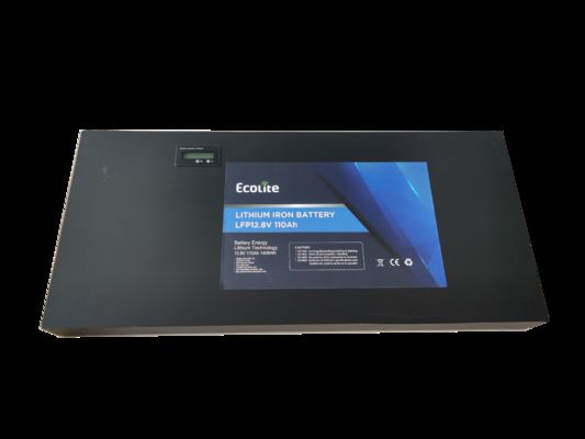 أفضل حزمة بطارية ليثيوم للمركبات الترفيهية 12.8 فولت 110 أمبير في الساعة 1408 واط في الساعة مع بلوتوث للمخيم