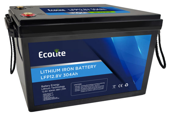 High Capacity 12.8V 304Ah LiFePO4 Lithium Battery For RV Industrial Off-Grid Power