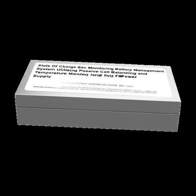 نظام إدارة البطارية لمراقبة حالة الشحن (SOC) باستخدام موازنة الخلايا السلبية ومراقبة درجة الحرارة لإمداد الطاقة